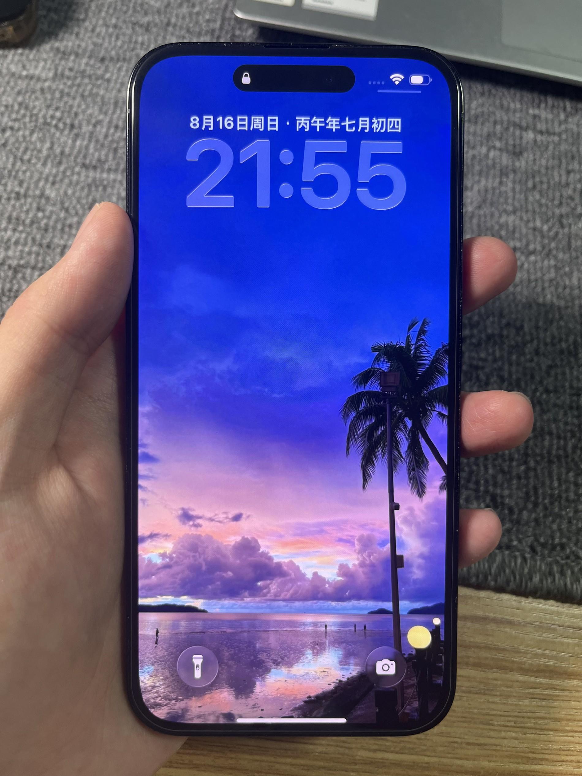 苹果14pro Max真的好好用,大学生使用三个月的真实感受,第一款上岛超大杯